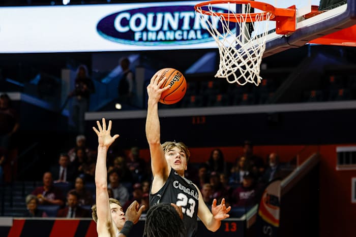 West Central Mound Meridian Illinois boys basketball March 9 2024 Nate Latsch 26705